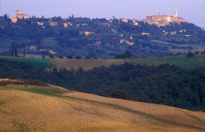 Tuscan Hill Town