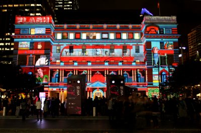 Customs House, Sydney Vivid 2012