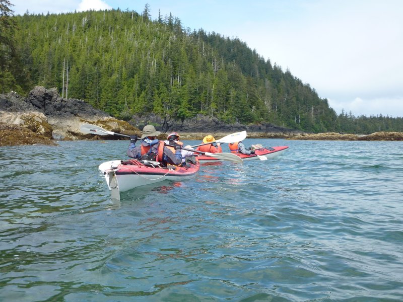 Sea kayaking