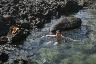 chillin' in a tide pool