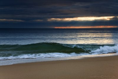 Waves at Sunrise