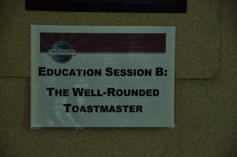 Session B : The Well Rounded Toastmaster - Allen Oliver ACB