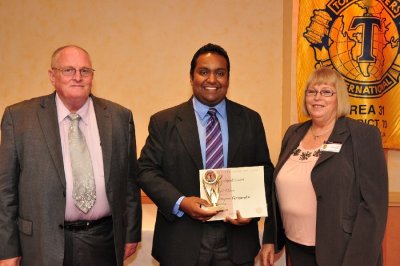 International Speech 2nd Place - Dayan Fernando