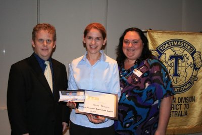 2011 Western Division International Speech and Evaluation contest