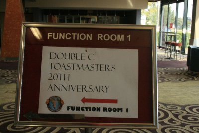 Double C Toastmasters 20th Anniversary Gala Dinner