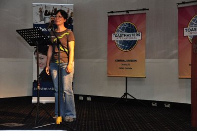 Welcome by Host Club President - Nikita He