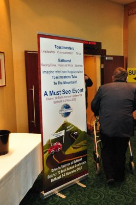 D70 Semi Annual Conference 2012 Banner - 3rd & 4th Nov - Mt Panorama NSW