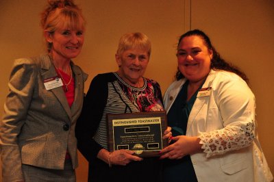DTM Award Presentation - Elaine McLoon