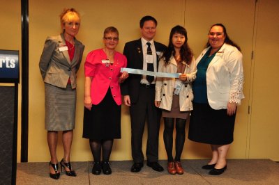 Peter Giesinger Award - 7 + 7 Officers Trained - Community Speakers Toastmasters Club