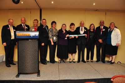 Peter Giesinger Award - 7 + 7 Officers Trained - Stage Time! Toastmasters Club