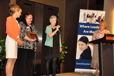 Distinguished Toastmaster Award - Julie Ackroyd