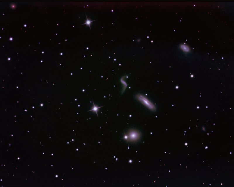 Le groupe de galaxies Hickson 44