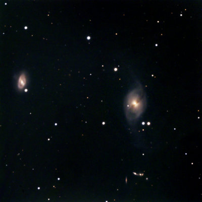NGC 3718 et NGC 3729