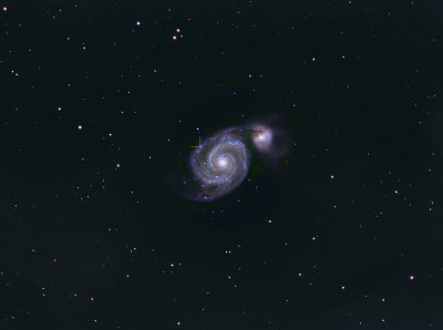 M 51 et la supernova 2011dh
