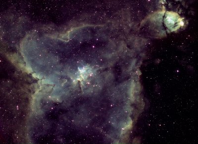IC 1805, la Nébuleuse du Coeur