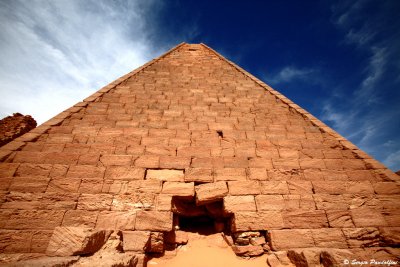 Kushitic dynasty Pyramids south of Jebel Barkal - Karima