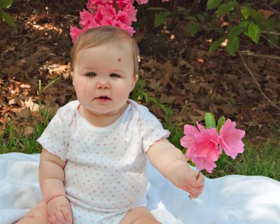 Addie at 8 months