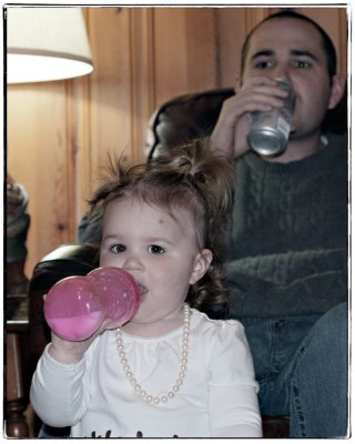 Addie and Dad