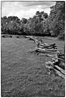 Fence near Apple River Fort