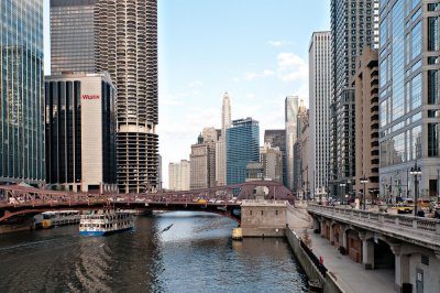 Along the Chicago River