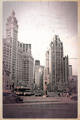 Along the Chicago River