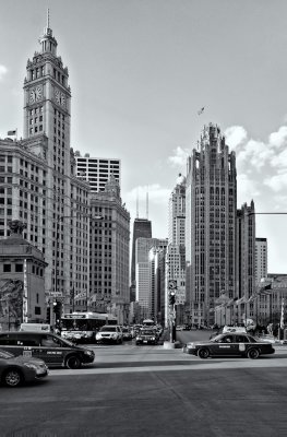 Along the Chicago River