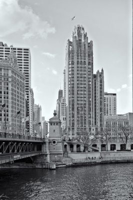 Along the Chicago River