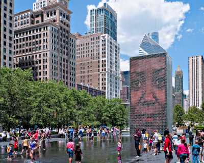Millennium Park - Crown Fountain