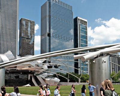 View from Millennium Park