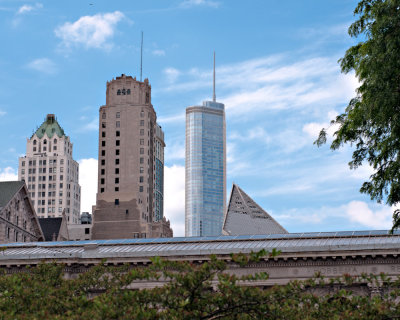 View from south side of Art Institute