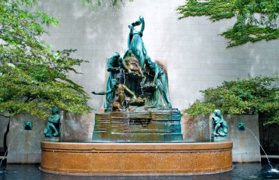 Art Institute - Spirit of the Great Lakes Fountain 