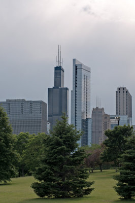 View from lake front