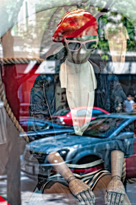 Display Window on Chicago Avenue