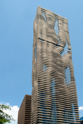 Aqua --- the wave building on Columbus Drive