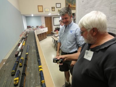 Eric getting the throttle from Kenny