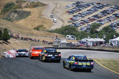 racing action