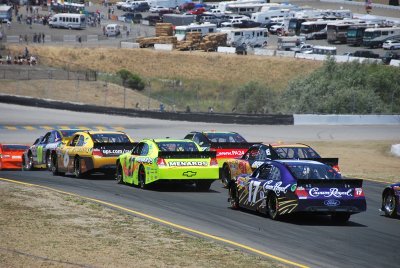 more racing action