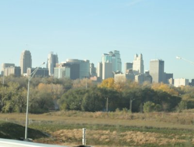 Kansas City from the freeway