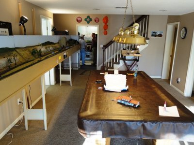 Jeff's pool table and coal branch