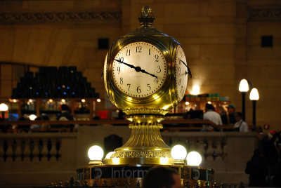 Clock at Grand Central Station