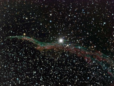 NGC6960 Eastern Veil Nebula aka The Witch's Broom