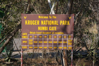 Welcome to Kruger National  Park