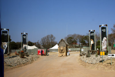 Entrance to Lion Park