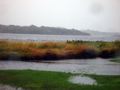 stormy rivers autumn; westport MA