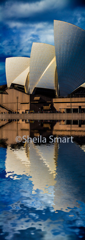 Sydney Opera House abstract
