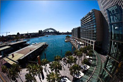 Sydney Harbour fisheye