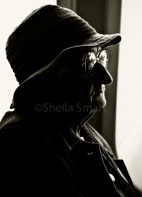 Elderly lady on Manly ferry 