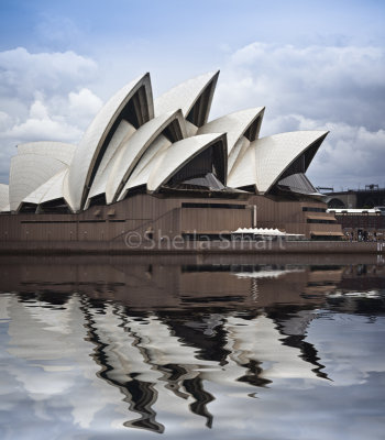 Sydney Opera House with flood filter 