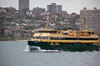 Manly Ferry Freshwater in Harbour 