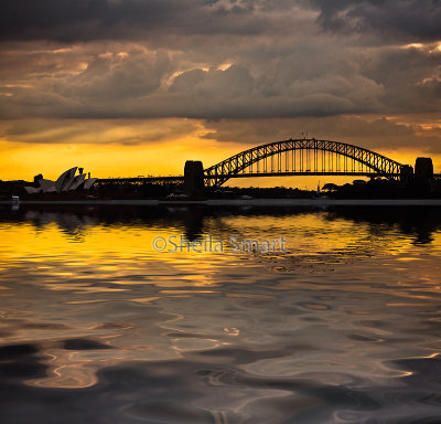Sydney Harbour Sunset 
